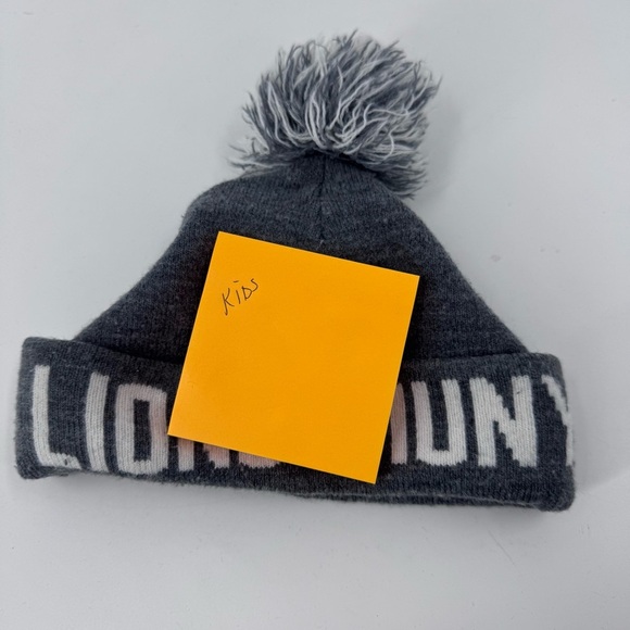 Muny Lions Gray Kids Beanie - Picture 4 of 4
